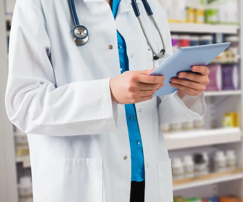 tablet drug serious touchscreen pharmacy